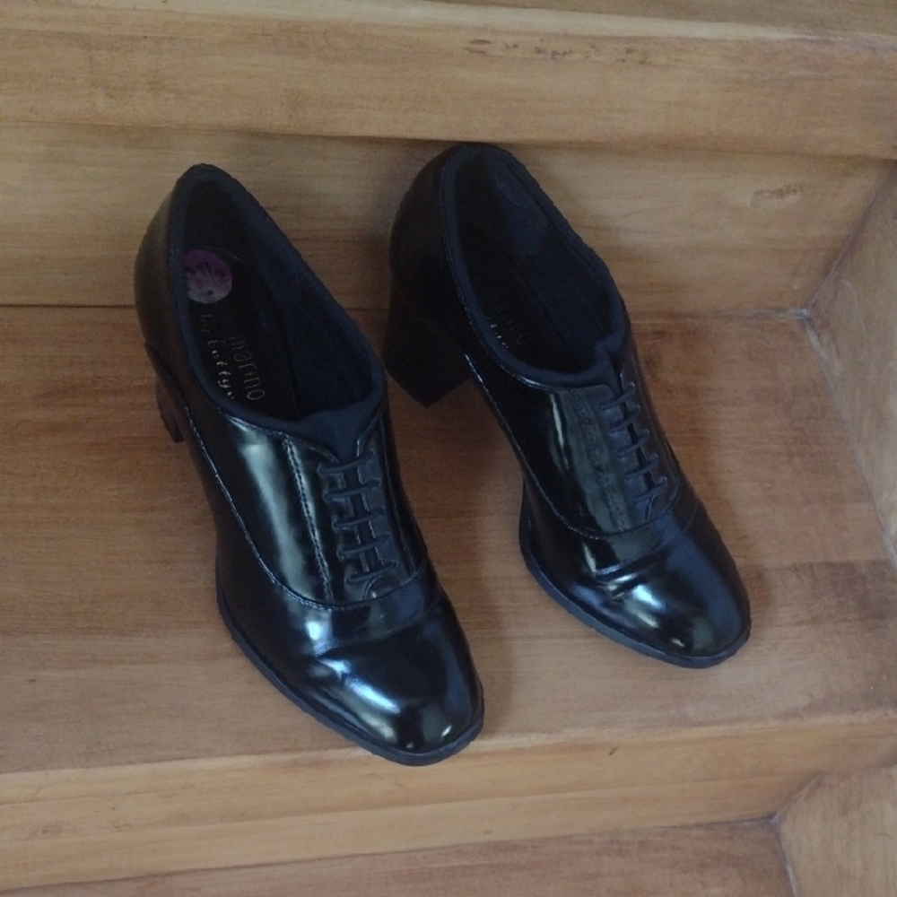 Ann Marino by Betty Miu Stylish Black Vintage Style shoes.